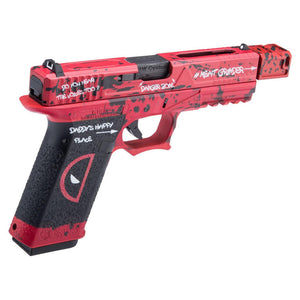 AW Custom VX7 Series Gas Blowback Airsoft Pistol (Model: Y80/ Green Gas/ Merc With a Mouth)