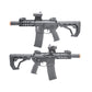 Delta Armory Alpha Eagle Series M4 Airsoft AEG Rifle (Model: SilentOps CQB / Black)