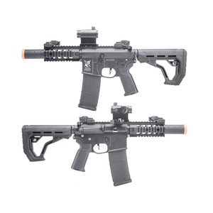 Delta Armory Alpha Eagle Series M4 Airsoft AEG Rifle (Model: SilentOps CQB / Black)