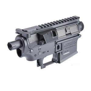 EMG x Umbrella Corporation Weapons Research Group Receiver Set for M4/M16 Airsoft AEGs (Color: Black)