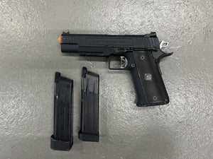 Pre-owned EMG x Salient Arms International 2011 DS 5.1 Airsoft GBB Pistol