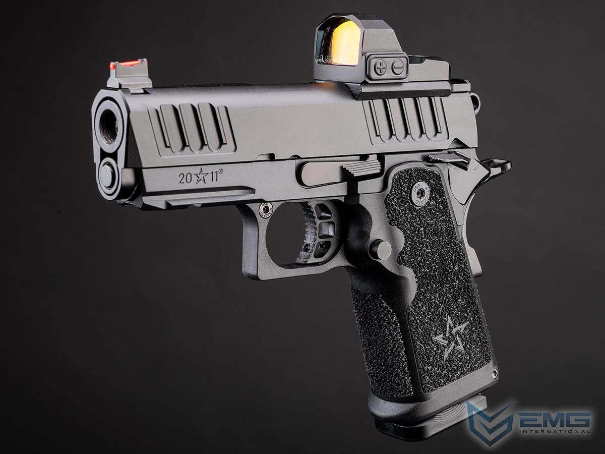 EMG Helios x Staccato CS Compact 2011 Gas Blowback Airsoft Pistol w/ Master Grip