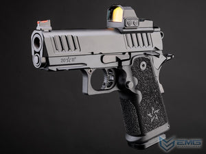EMG Helios x Staccato CS Compact 2011 Gas Blowback Airsoft Pistol w/ Master Grip