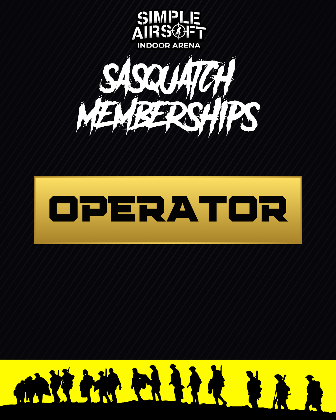 Sasquatch Operator Membership