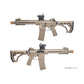 Delta Armory Eagle Series M4 Airsoft AEG Rifle (Model: Suppressed 10" Predator KeyMod / Tan)