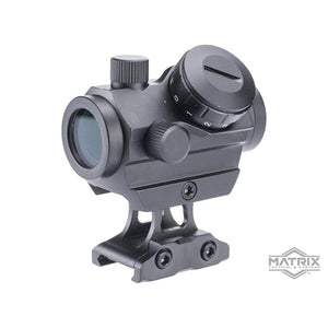 Matrix 1x22 Compact Red Dot Sight w/ Skeletonized Picatinny Riser