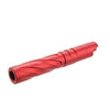 Atlas Custom Works Tornado Aluminum Outer Barrel for TM Hi-Capa 4.3 Airsoft GBB Pistols - Red