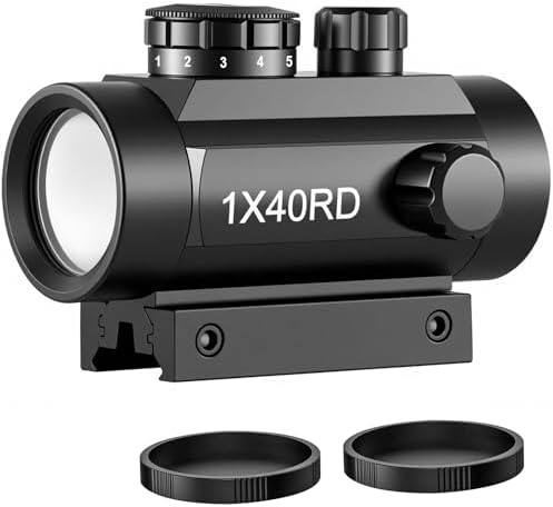 Red Dot 1x40mm, Reflex Red/Green Dot Sight Riflescope
