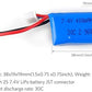 400mAh 7.4V 30C LiPo Battery Pack with JST Plug