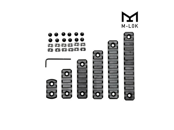 KeyMod & M-lok Polymer rail set (6 pcs) – Simple Airsoft