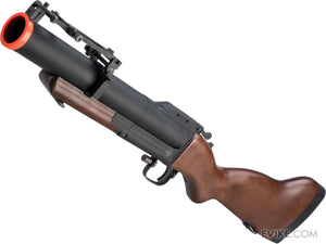 King Arms M79 Airsoft Grenade Launcher (Type: Sawed Off / Real Wood)