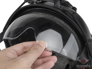 Avengers Lightweight Vented High Cut Helmet w/ Drop-Down Goggles