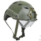 Avengers Lightweight Vented High Cut Helmet w/ Drop-Down Goggles