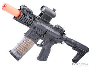 G&G Combat Machine CM16 GMS SBR Airsoft M4 AEG Rifle w/ GATE ASTER SE MOSFET