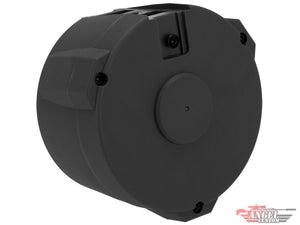 Angel Custom 1500 Round Thunderstorm Electric Winding Drum Magazine (Model: Body Only / Black)