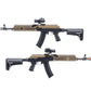 CYMA AK74 Zephyr Tactical Custom Airsoft AEG Rifle (Color: Tan)