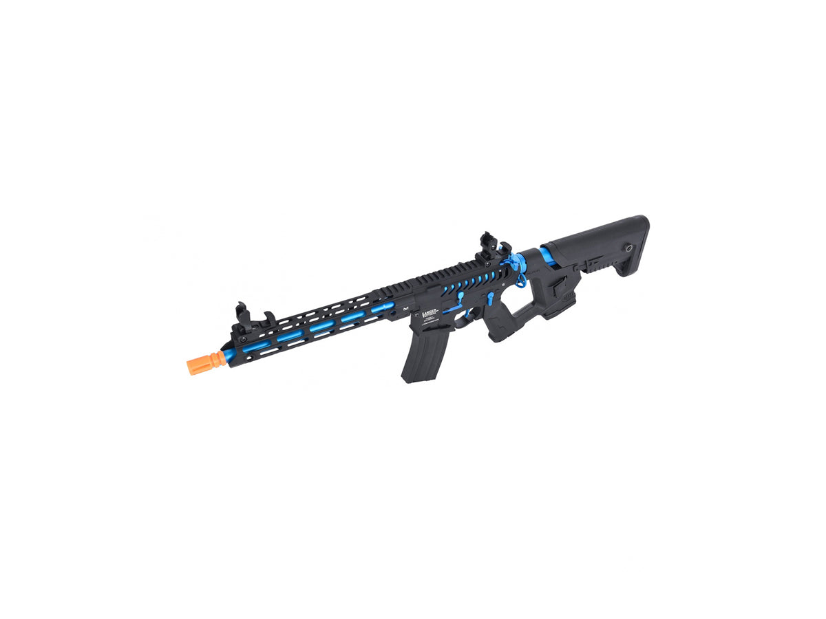 Lancer Tactical Enforcer BLACKBIRD Skeleton AEG w/ Alpha Stock [LOW FPS] (BLACK/BLUE)