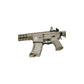 Lancer Tactical Gen 3 10" Keymod Airsoft M4 Carbine AEG Rifle (Color: Tan)