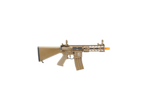 Lancer Tactical Proline 7" M-LOK Battle Hawk Airsoft AEG w/ Stubby Stock (Color: Tan)