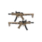 King Arms PDW 9mm SBR Airsoft AEG Rifle (Color: Desert Earth / Shorty)