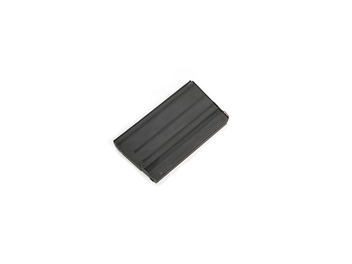 A&K 110rd Metal Mid-Cap Magazine for SR-25 Series Airsoft AEG Rifles (Color: Black)