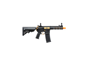 Lancer Tactical Gen 2 Hellion M-LOK 7" Airsoft M4 AEG (Color: Black & Gold)(Battery and Charger Included)