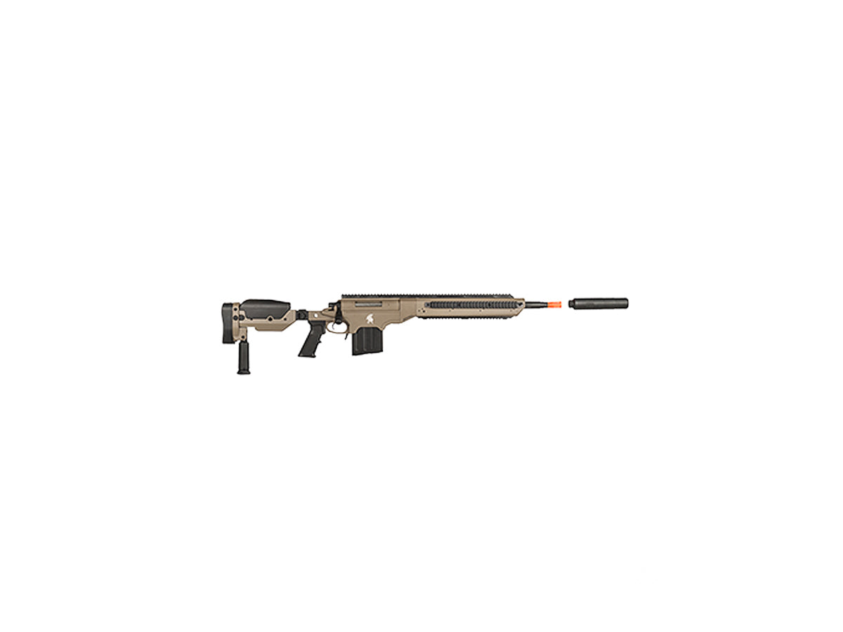 Lancer Tactical Bolt Action Sniper Rifle w/ Folding Stock (Color: Desert Earth)