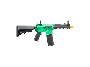 Lancer Tactical Gen 2 Hellion M-LOK 7" Airsoft M4 AEG (Color: Green & Black)(Battery and Charger Included)