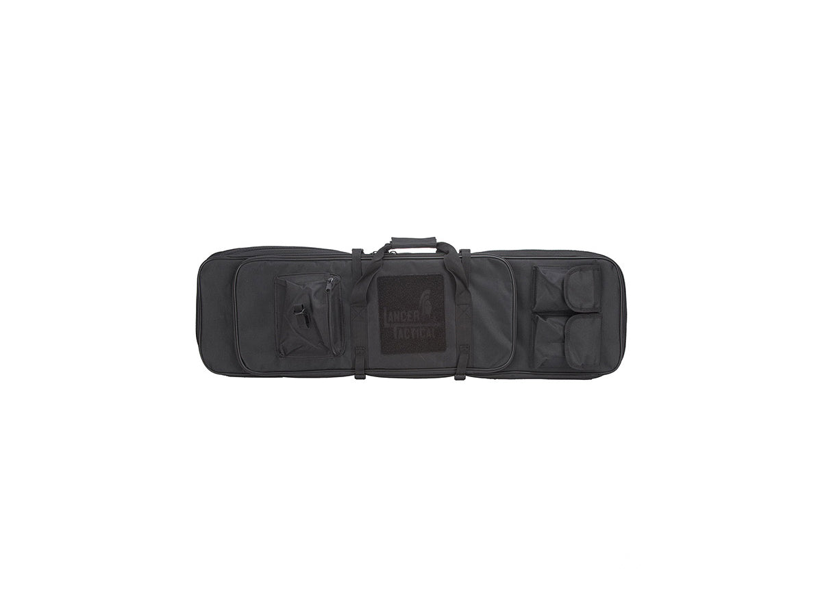 Lancer Tactical 1000D Nylon Polymer 38" Rifle Bag (Color: Black)