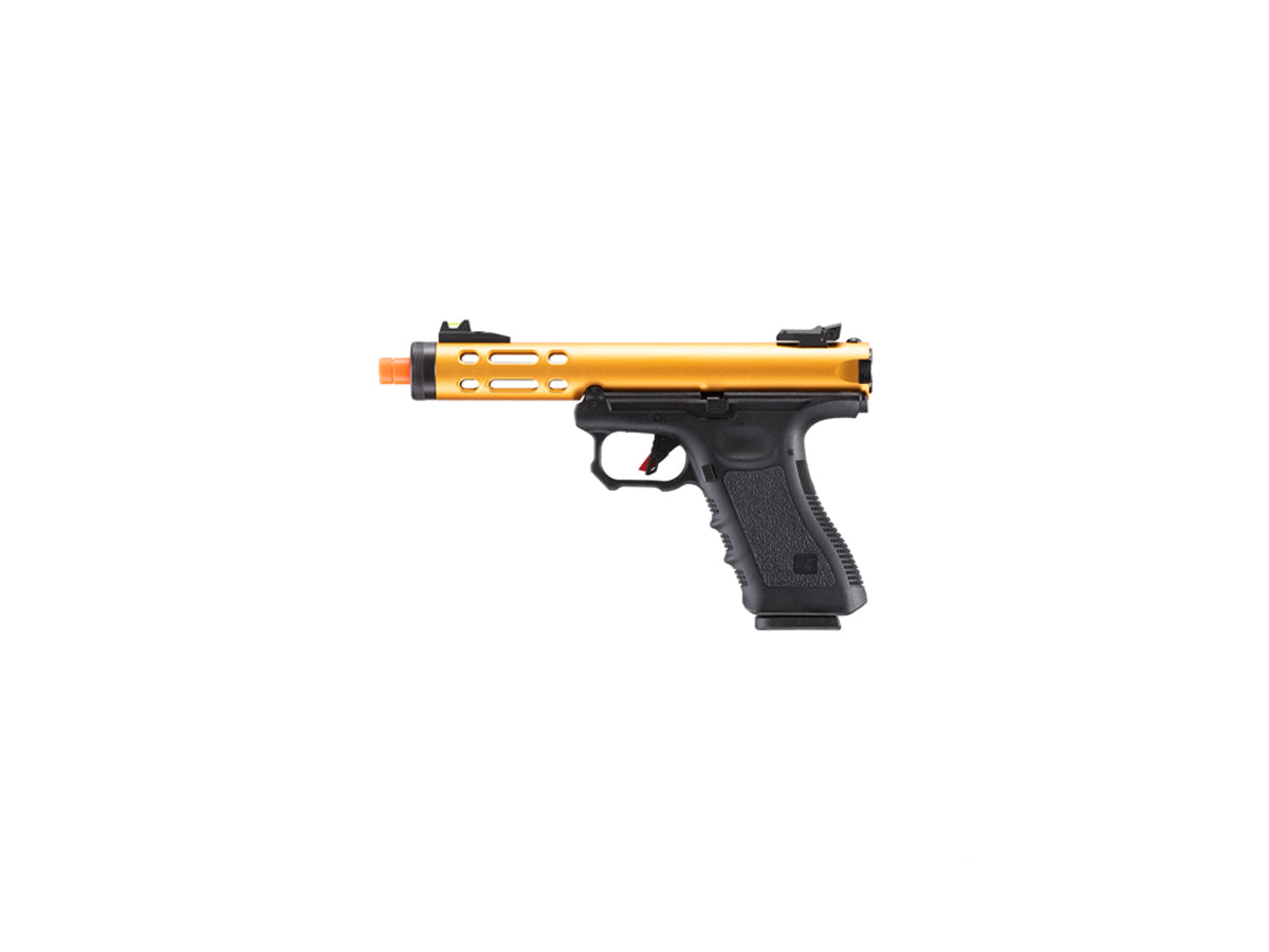 We Tech WE-Tech Galaxy G-Series Gas Blowback Airsoft Pistol (Color: Gold)