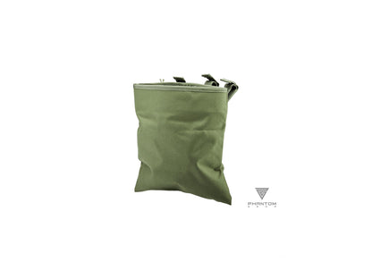 Phantom Gear High Speed Foldable Magazine Dump Pouch (Color: OD Green)