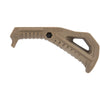 G-Force Picatinny Grooved Angled Foregrip - Tan