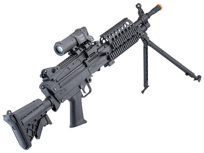 Cybergun FN Licensed M249 "Featherweight" Airsoft Machine Gun (Model: MK46 / 400 FPS)