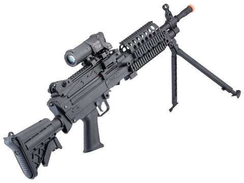 Cybergun FN Herstal Licensed Full Metal SCAR Light Airsoft AEG Rifle by VFC (Model: CQC / Black)
