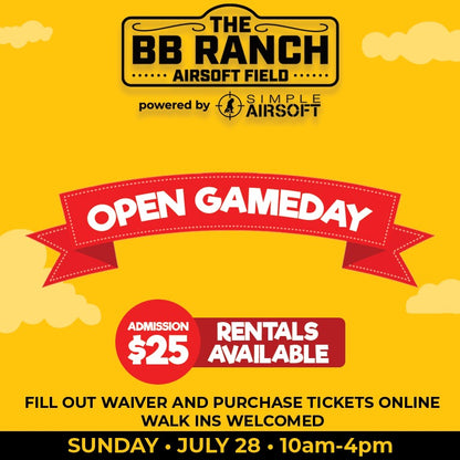 The BB Ranch Open Game Day 7/28