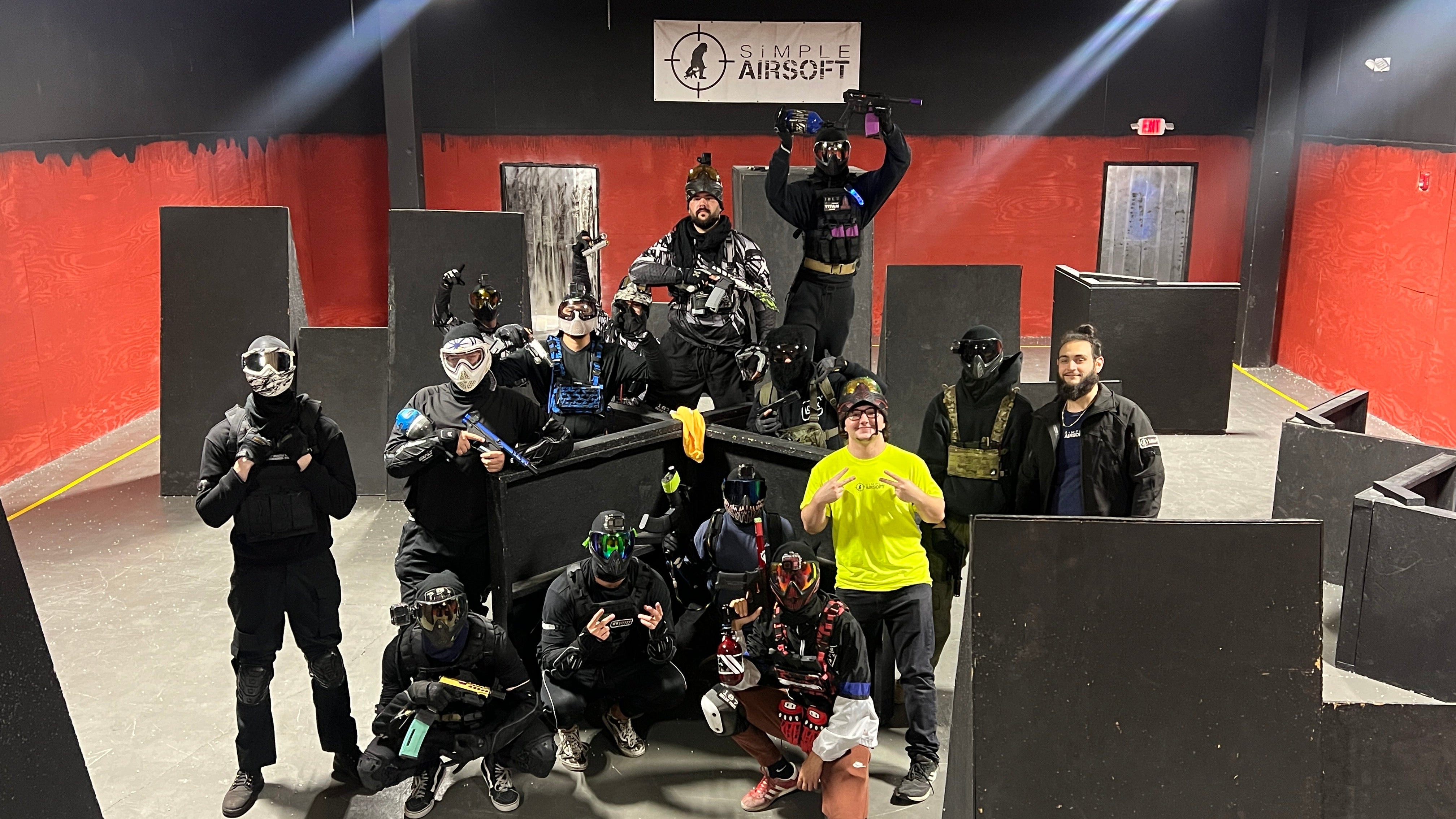 Simple Airsoft Indoor Arena Party Bookings Simple Airsoft Indoor Arena Party Bookings