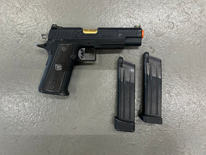Pre-owned EMG x Salient Arms International 2011 DS 5.1 Airsoft GBB Pistol