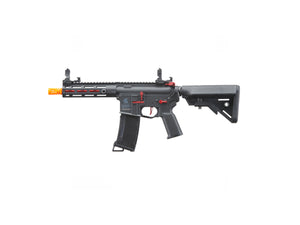 Lancer Tactical Gen 3 Hellion 7" M-LOK Airsoft AEG Rifle (Color: Black & Red)