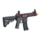 Lancer Tactical Gen 3 Hellion 7" M-LOK Airsoft AEG Rifle (Color: Black & Red)