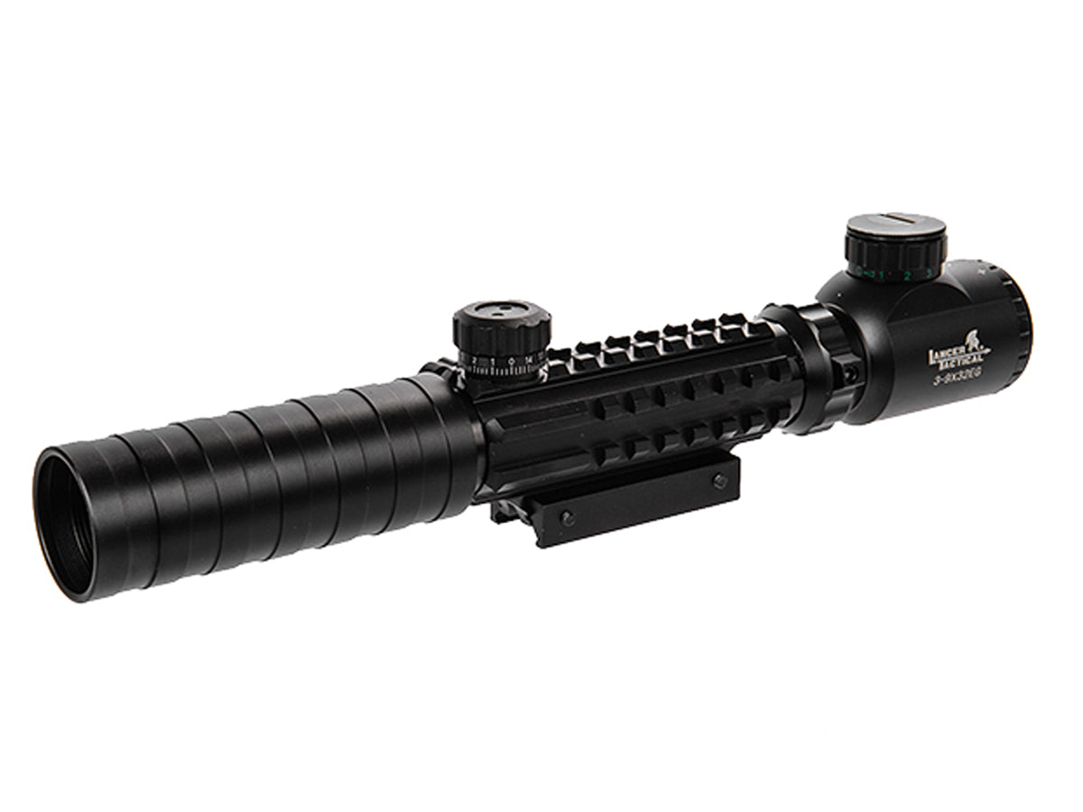 Lancer Tactical 3-9X32 EG RED & GREEN ILLUMINATED SCOPE