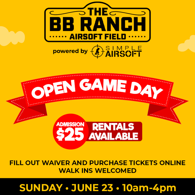 The BB Ranch Open Game Day 6/23