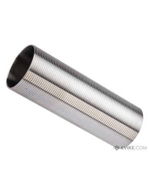 ZCI "Anti-Heat" Stainless Steel Ribbed Cylinder for Airsoft AEG Gearboxes (Model: Type 0)