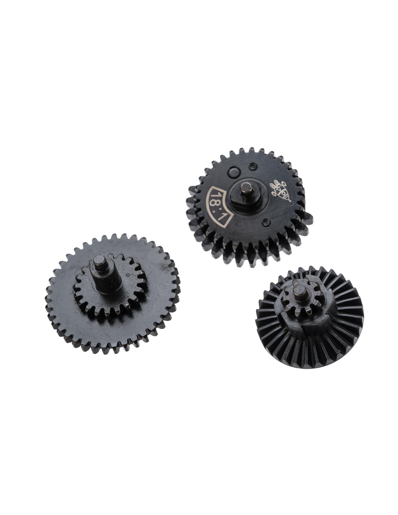 Rocket Airsoft CNC Steel Gear Set for Tokyo Marui Spec Airsoft AEG Gearboxes (Type: 18:1 Standard)