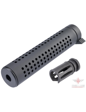 Avengers QD Mock Silencer for 14mm Negative Airsoft AEG Rifles