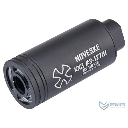 EMG Noveske KX3 Flash Hider w/ Built-In Spitfire Rechargeable Tracer (Color: Black / 14mm CCW)