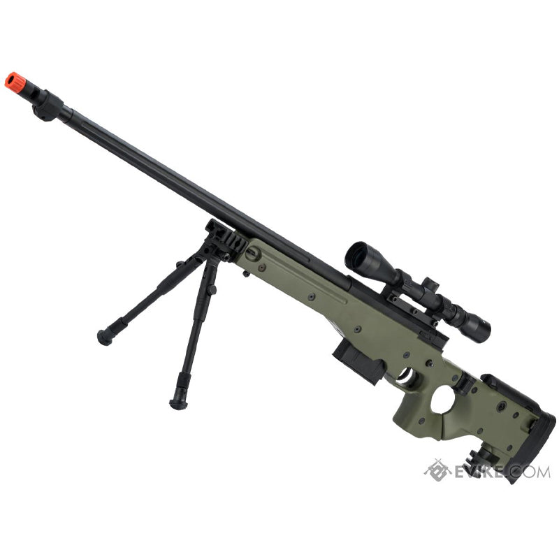 WELL G96 Gas Powered Full Size Airsoft Sniper Rifle (Color: OD Green)