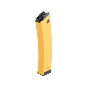 KWA 80rd Mid-Cap Magazine for QRF MOD.1 / AVA-4 Airsoft AEG (Color: Golden Yellow / Single Mag)