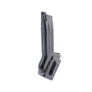 Primary Airsoft HPA to M4 Magazine Adapter for Gas Blowback Airsoft Pistols w/ Magazine (Model: Hi-Capa / Angled)