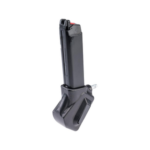 Primary Airsoft HPA to M4 Magazine Adapter for Gas Blowback Airsoft Pistols w/ Magazine (Model: GLOCK / Angled)