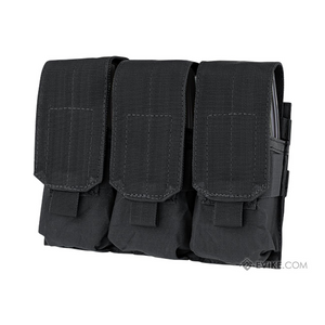 Condor Triple M4 / G36 MOLLE Ready Magazine Pouch (Color: Black)